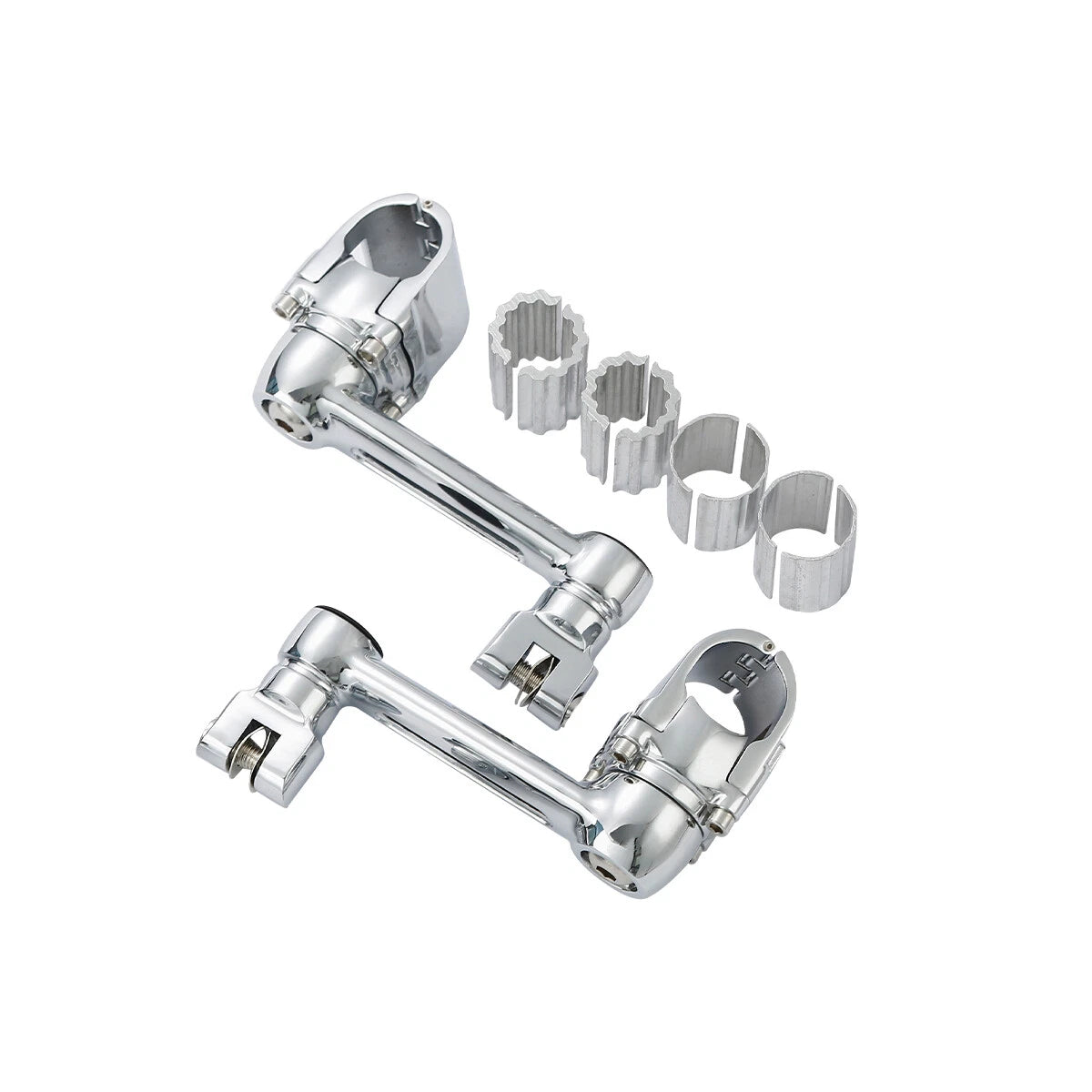 Chrome Footrest Footpeg Bracket Mount for Honda Goldwing 1800 (2001–2023)