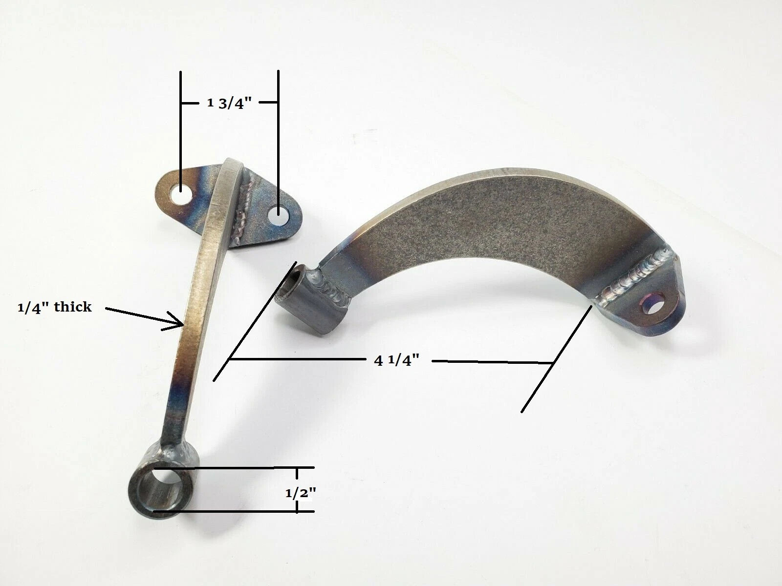 Headlight Mount Stands Solid Steel for Hot Rod Custom Frames (Universal)