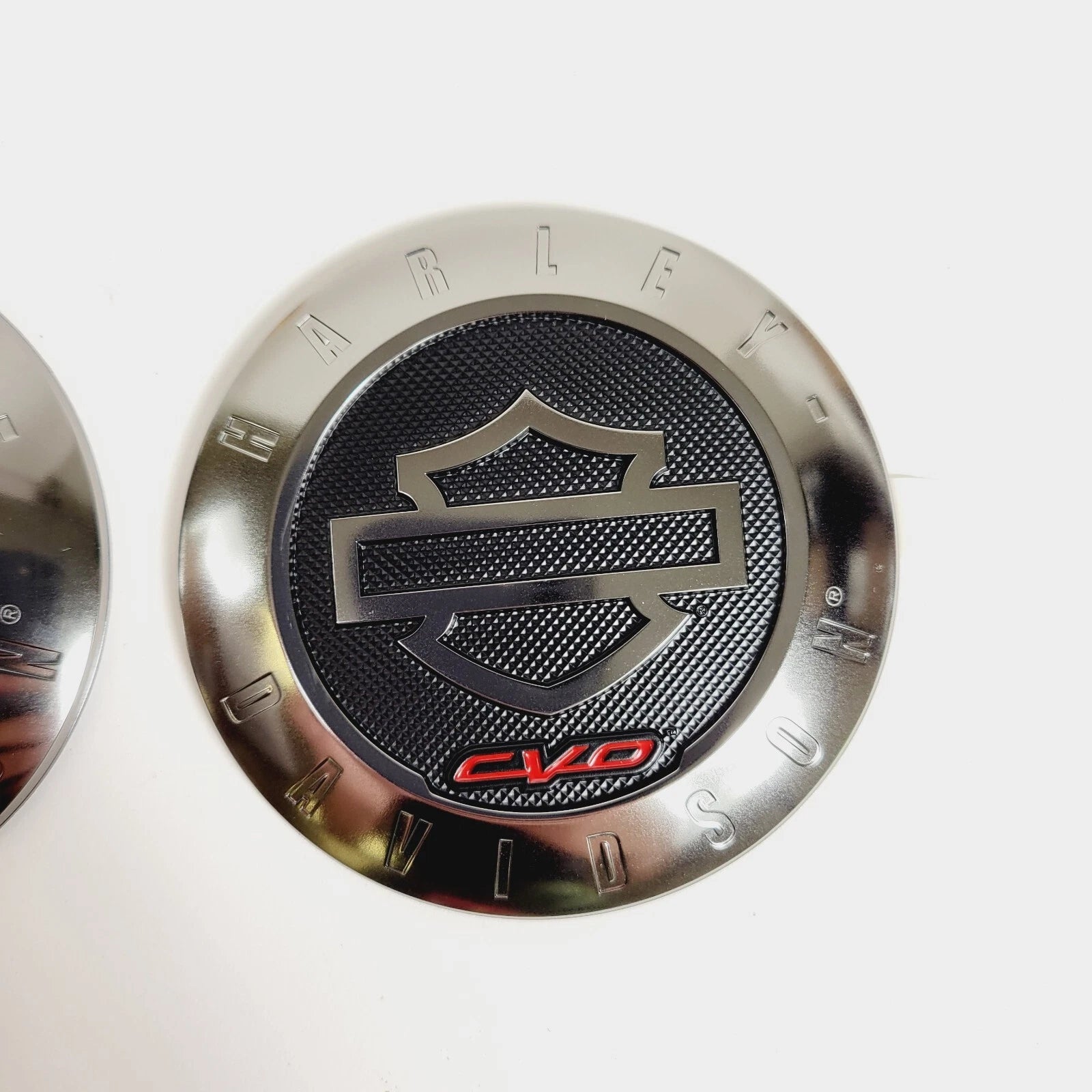 Set of 2 Gas Tank Emblem Medallions for Harley Davidson CVO (2008–2023)