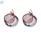 Set of 2 Round 6-LED Cabin Deck Lights for Marine Boat