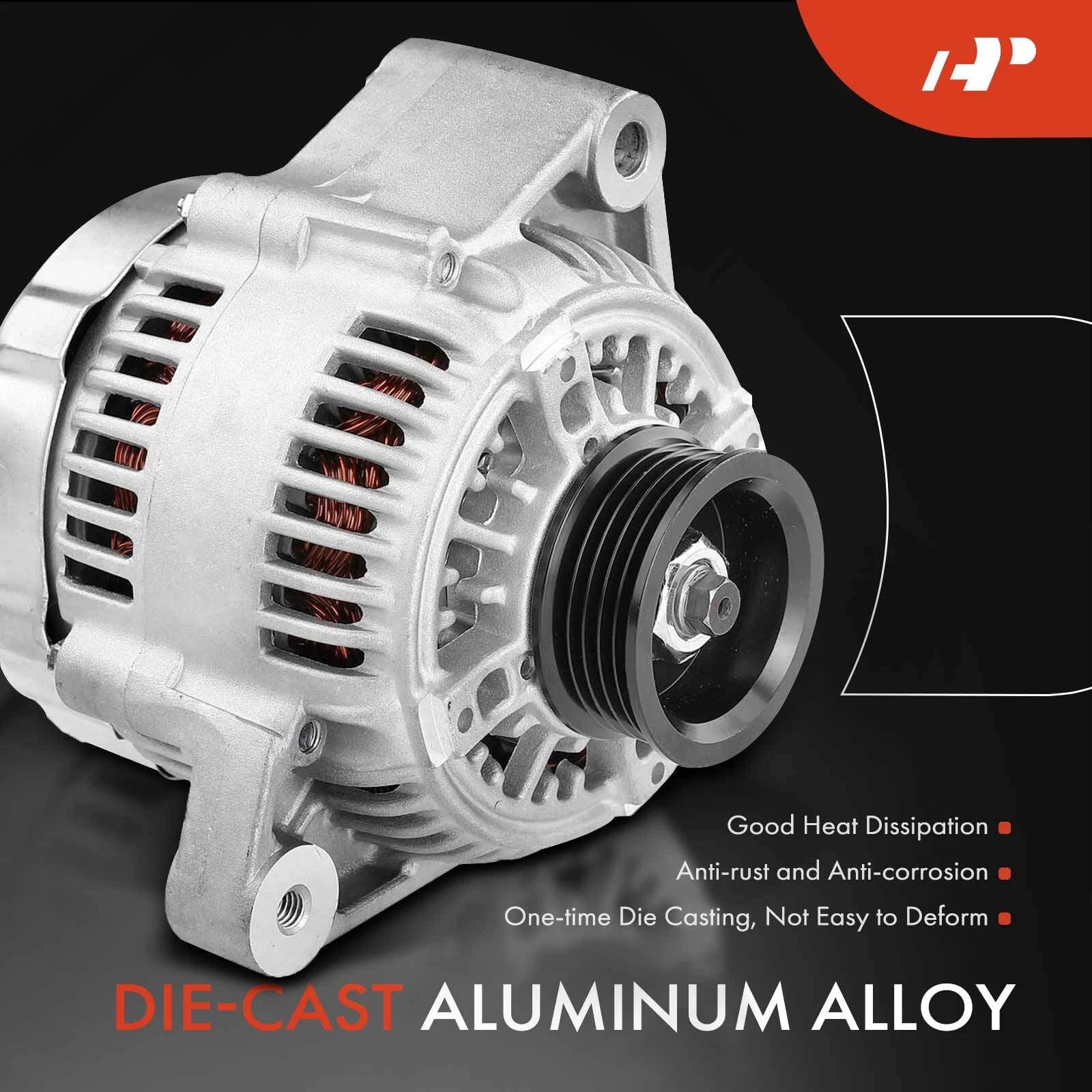 Alternator for Toyota RAV4 and Camry (1994–2000) 2.0L 2.2L 80A CW