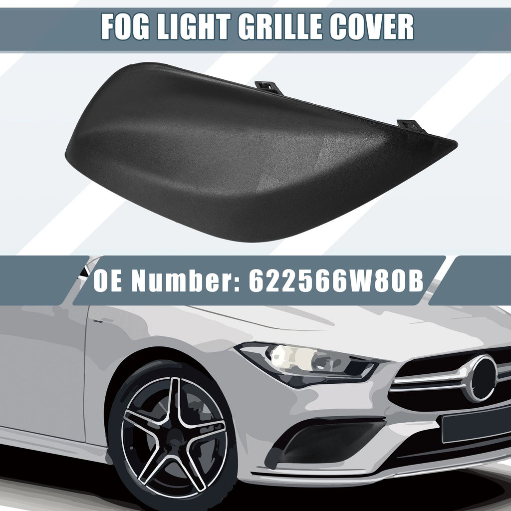 Front Right Fog Light Grille Cover 622566W80B NI1039133 for Nissan Versa (2015–2018)