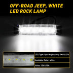 Set of 10 LED Rock Lights for Jeep Offroad Truck ATV UTV