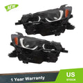 Set of 2 Headlight Assemblies for Mazda CX-50 (2023–2024) Clear LED