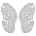 Headlight Lens Cover Pair for Mercedes-Benz C-Class W203 (2001–2007)