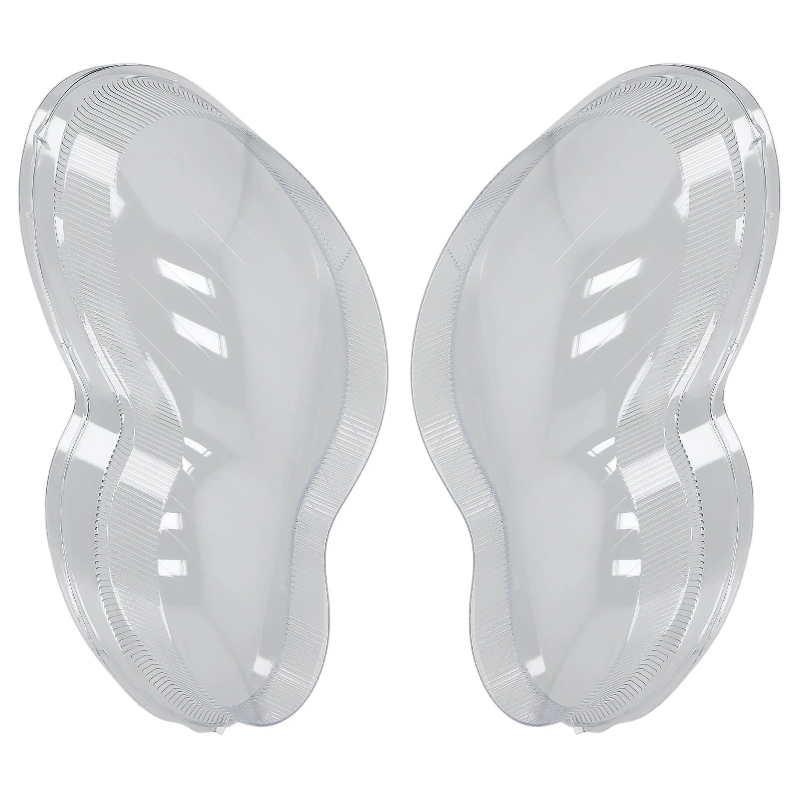 Headlight Lens Cover Pair for Mercedes-Benz C-Class W203 (2001–2007)