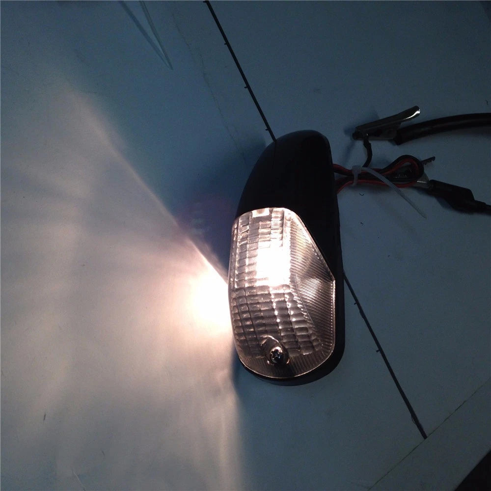 Flash Turn Signals for Kawasaki ZX14 ZX14R ZZR1400 (2006–2009) Black Smoke