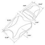 Seats Cushion Set for Yamaha YZF R6 (2006–2007)