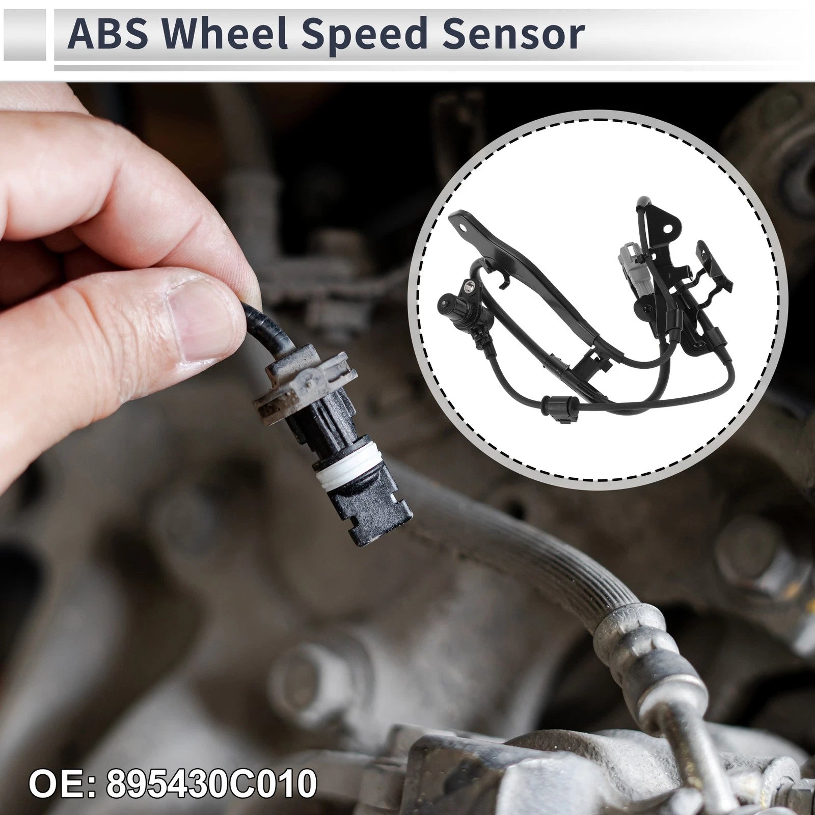 ABS Wheel Speed Sensor No. 895430C010 for Toyota Tundra (2000–2006)