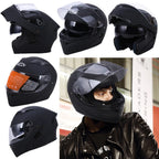 Flip Up Modular Full Face Motorcycle Helmet for ATV (M-2XL)