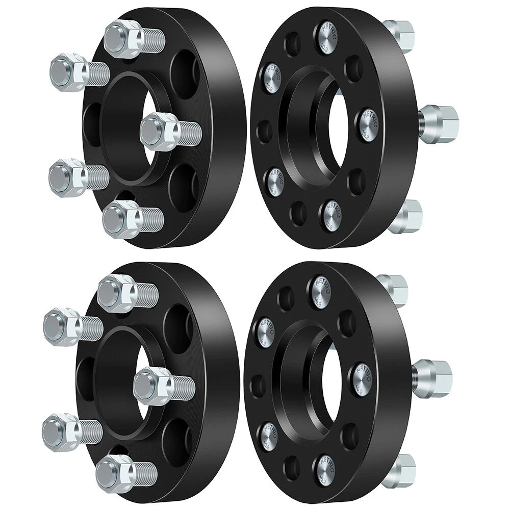 Set of 4 Wheel Spacers for Ford Mustang Explorer (1" 25mm, 5x4.5)