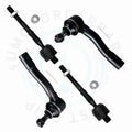 Set of 4 Tie Rod Ends for Mazda 6 (2003–2008)