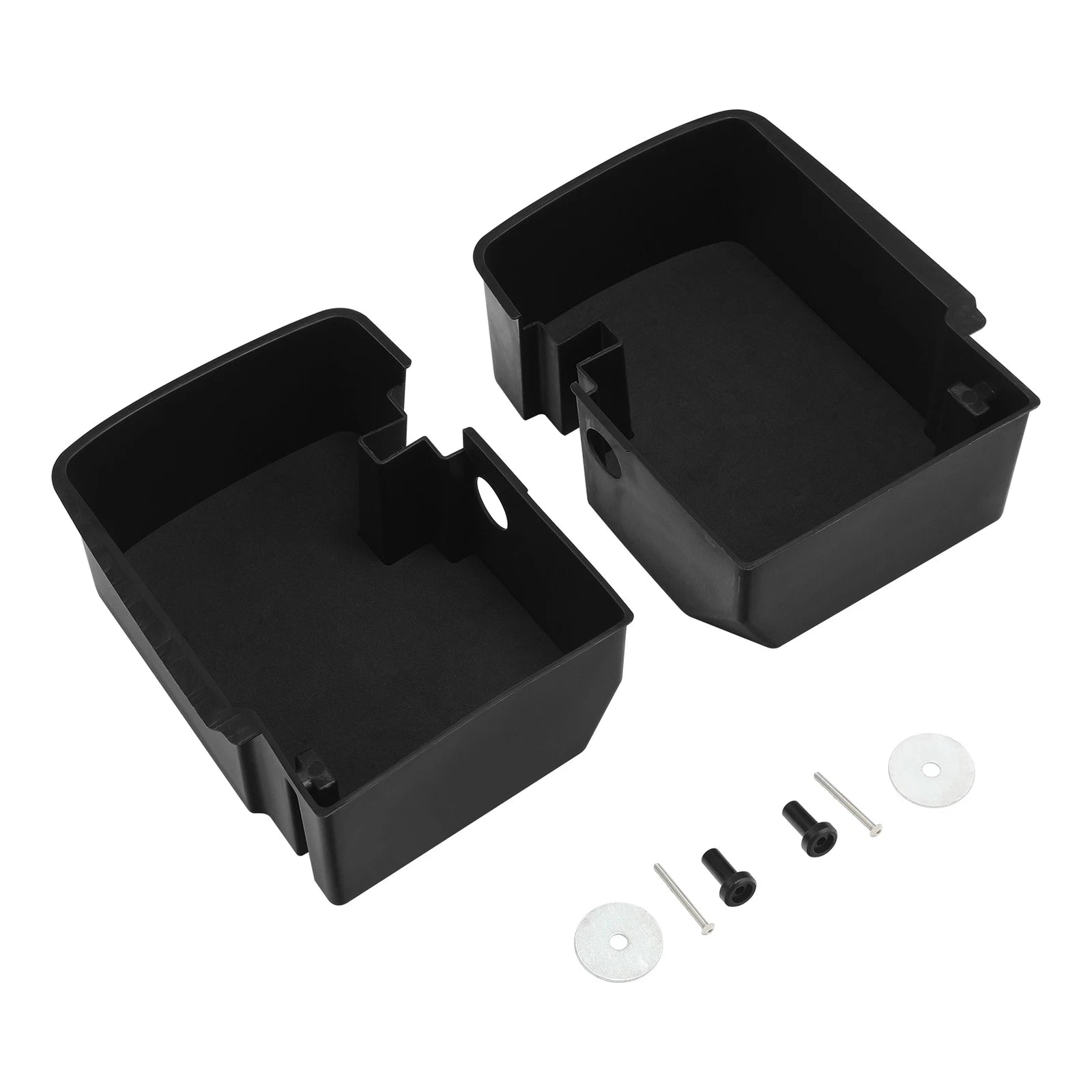 Pair Saddlebag Tray Organizer for Harley Touring Electra Road Glide (2014–2023)