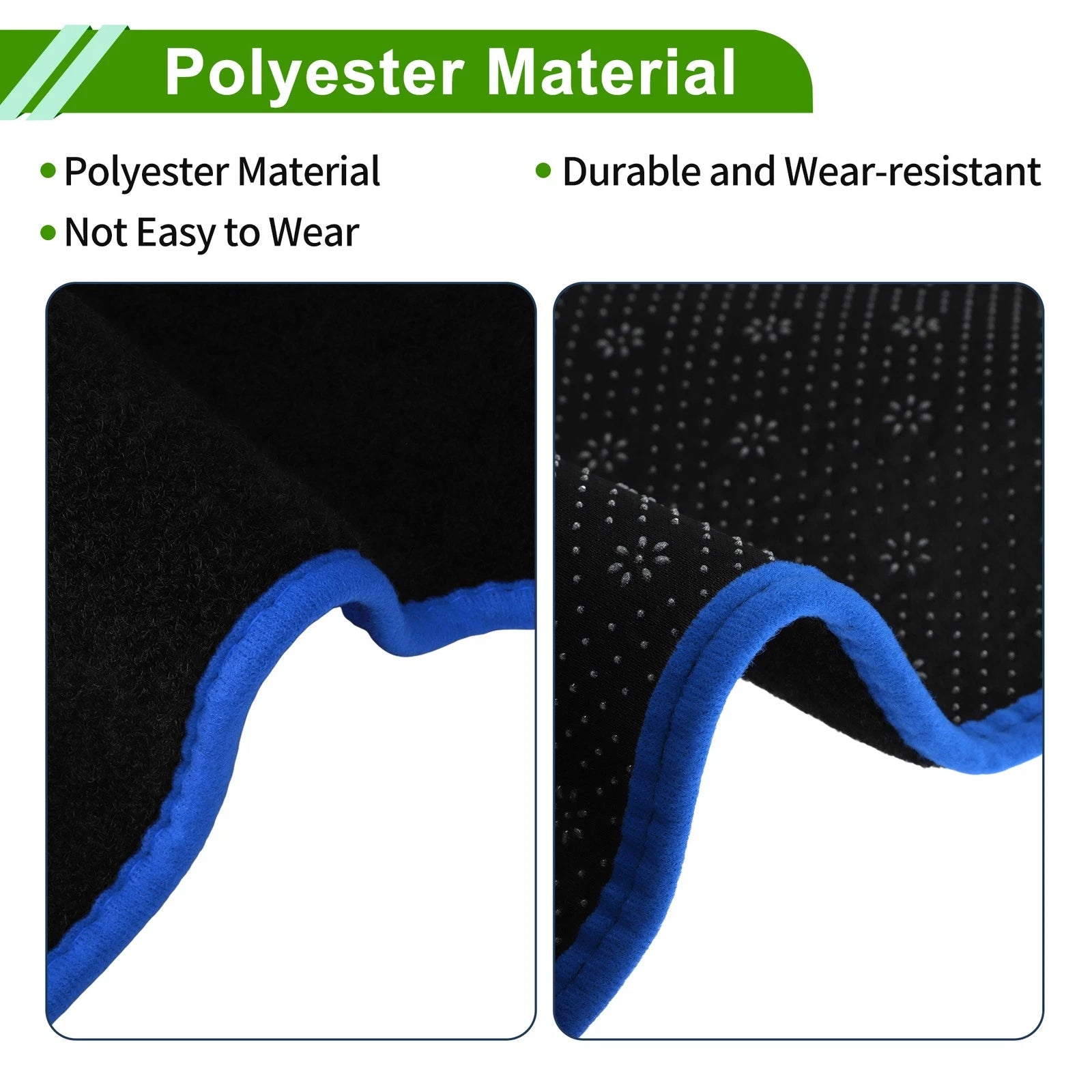 Dashboard Cover for Suzuki Alto (2019–2022) Black Blue Trim, 1 Pc