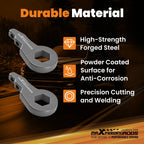 2" Front Leveling Kit for Silverado 1500 HD (2001–2006) - Forged Keys, Carbon Steel