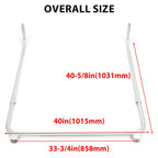 Front Roof Canopy Support Strut for Club Car Carryall DS (1982–1999)