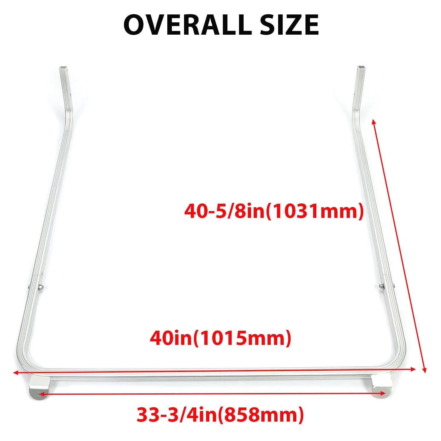 Front Roof Canopy Support Strut for Club Car Carryall DS (1982–1999)