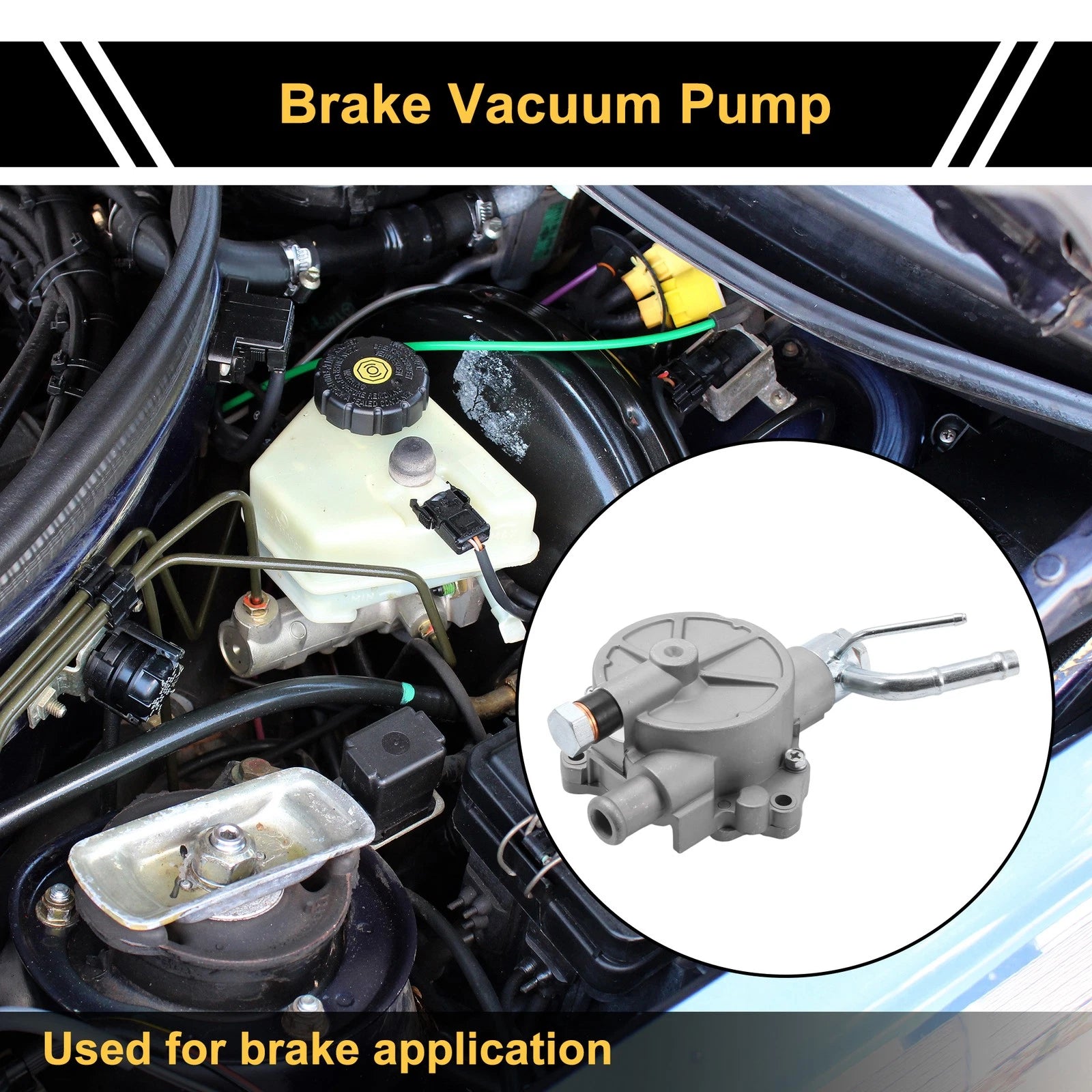 Brake Vacuum Pump No.MD619045 for Mitsubishi Delica (1991–2004)
