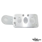 Chrome Metal License Plate Frame for Harley Honda