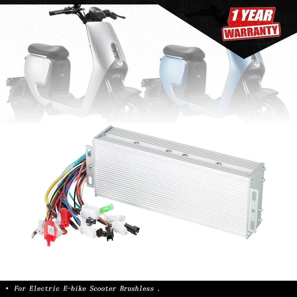 DC Speed Controller for Electric E-bike Scooter (48V–72V)