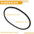 Drive Belt V-Belt No. 23100GN2003 for Honda 50 NE Vision L/R (1990–1994)
