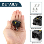 2 x Pin Ignition Coil High Voltage Connector Plug for Mercedes-Benz