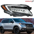 Full LED Front Headlight Assembly for Honda Pilot (2019–2022)