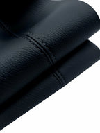 Set of 2 Front and Rear Door Armrest Covers for Acura TL (2004–2008) Black PVC Leather