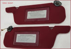 Sun Visor Set for Thunderbird Cougar (1989–1993) Red Lighted