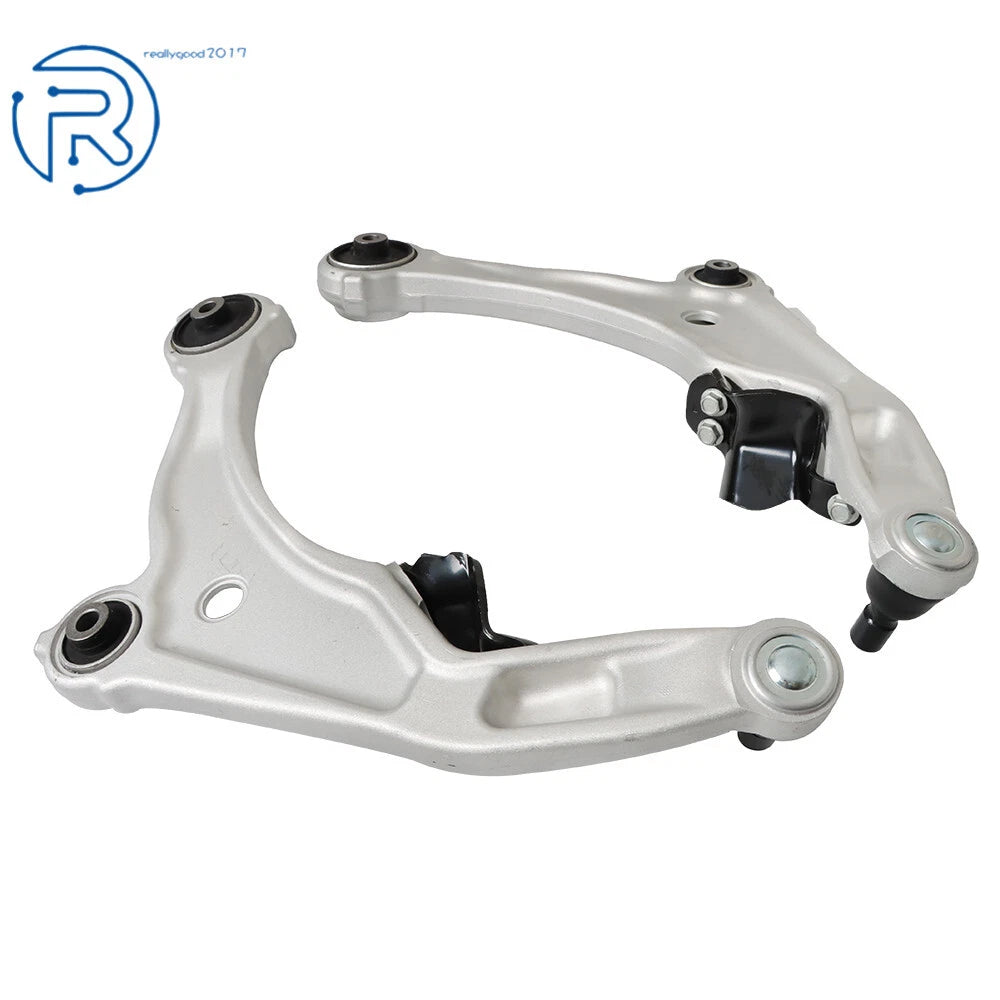 Set of 8 Front Lower Control Arm Inner Outer Tie Rods with Boot Kit for Nissan Maxima