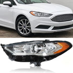 Headlamp for Ford Fusion (2017–2019) Halogen Driver Left Side