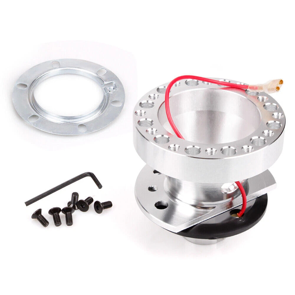 Aluminum Steering Wheel Hub Adapter Kit for Honda Civic (1996–2011)