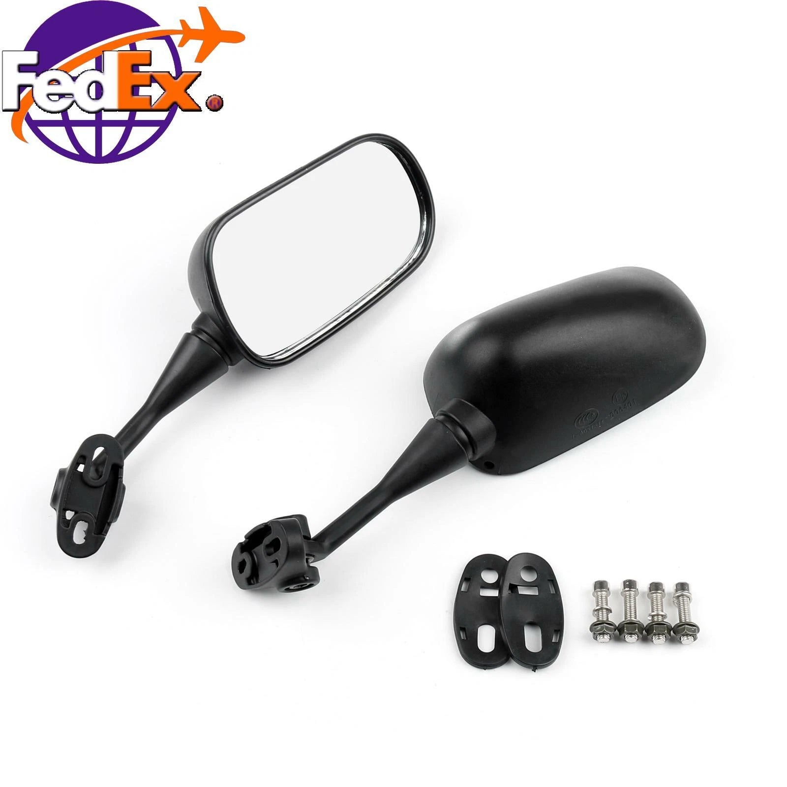 Pair Rear View Mirrors for Honda VTR1000 (1998–2006) CBR600/CBR600F4i (2001–2007)