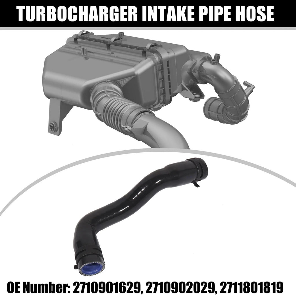 Turbocharger Intake Pipe Hose 2710901629 for Mercedes-Benz C200 (2010–2013) Rubber