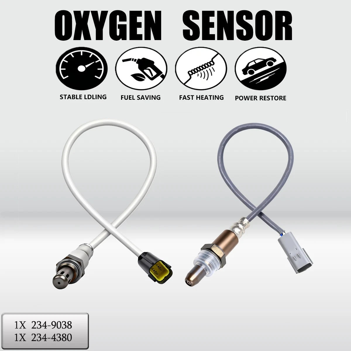 2Pcs Oxygen O2 Sensor for Nissan Altima 2.5L L4 (2008–2011)