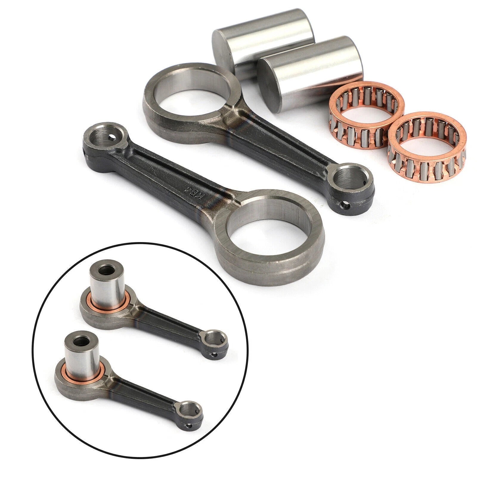 2 Engine Connecting Rod Kit for Honda CMX250 CA250 Rebel CM250 CB250 (1985–2002)