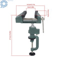 3" Swivel Rotating Bench Clamp for Universal Workbench