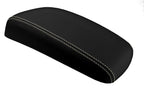 Leather Console Lid Armrest Cover for Ford Taurus (2001–2006) Beige Stitch