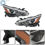 Factory Chrome Housing Pair for Nissan Altima (2019–2021) LED Headlights