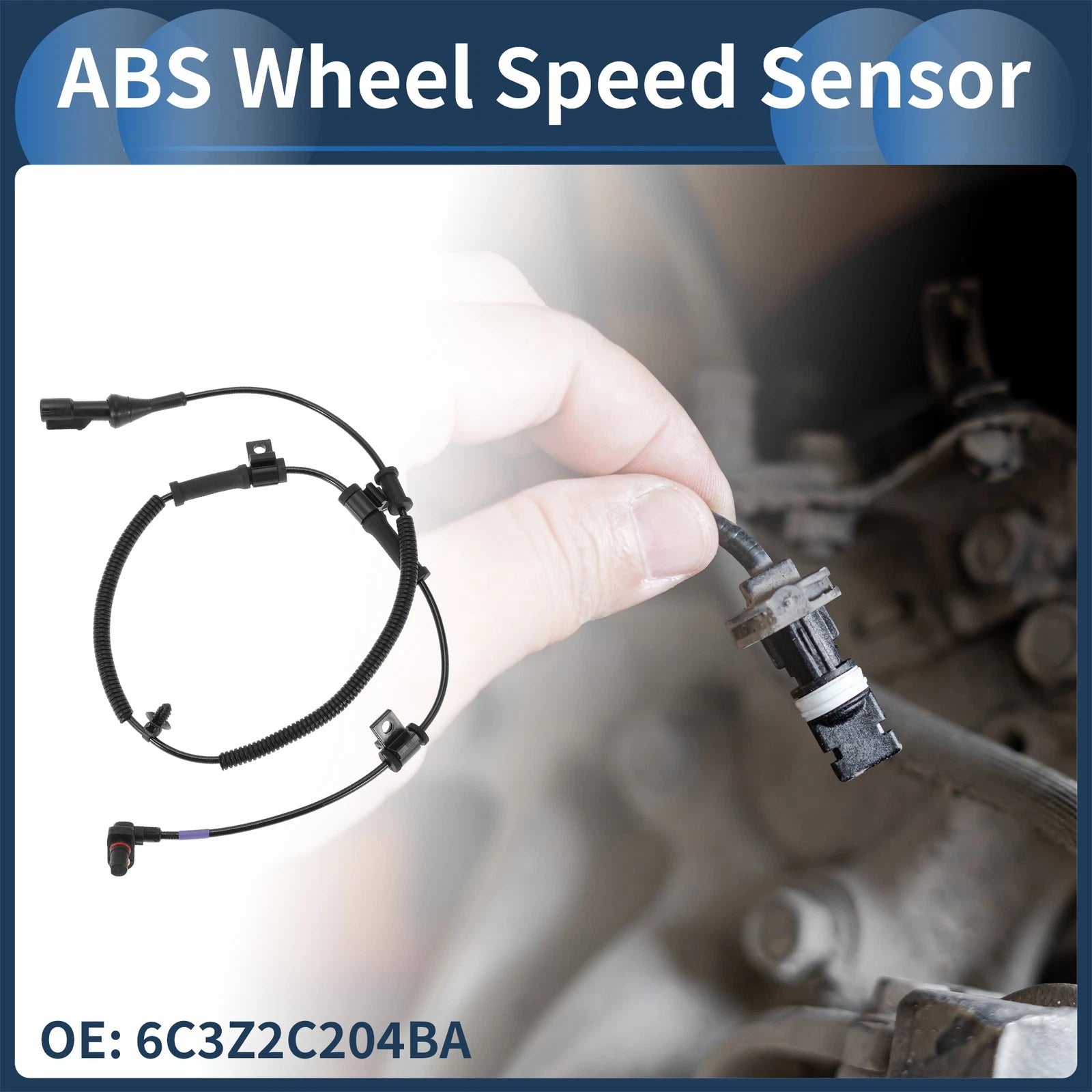 ABS Wheel Speed Sensor No. 6C3Z2C204BA for Ford F-250 F-350 (2005–2007)