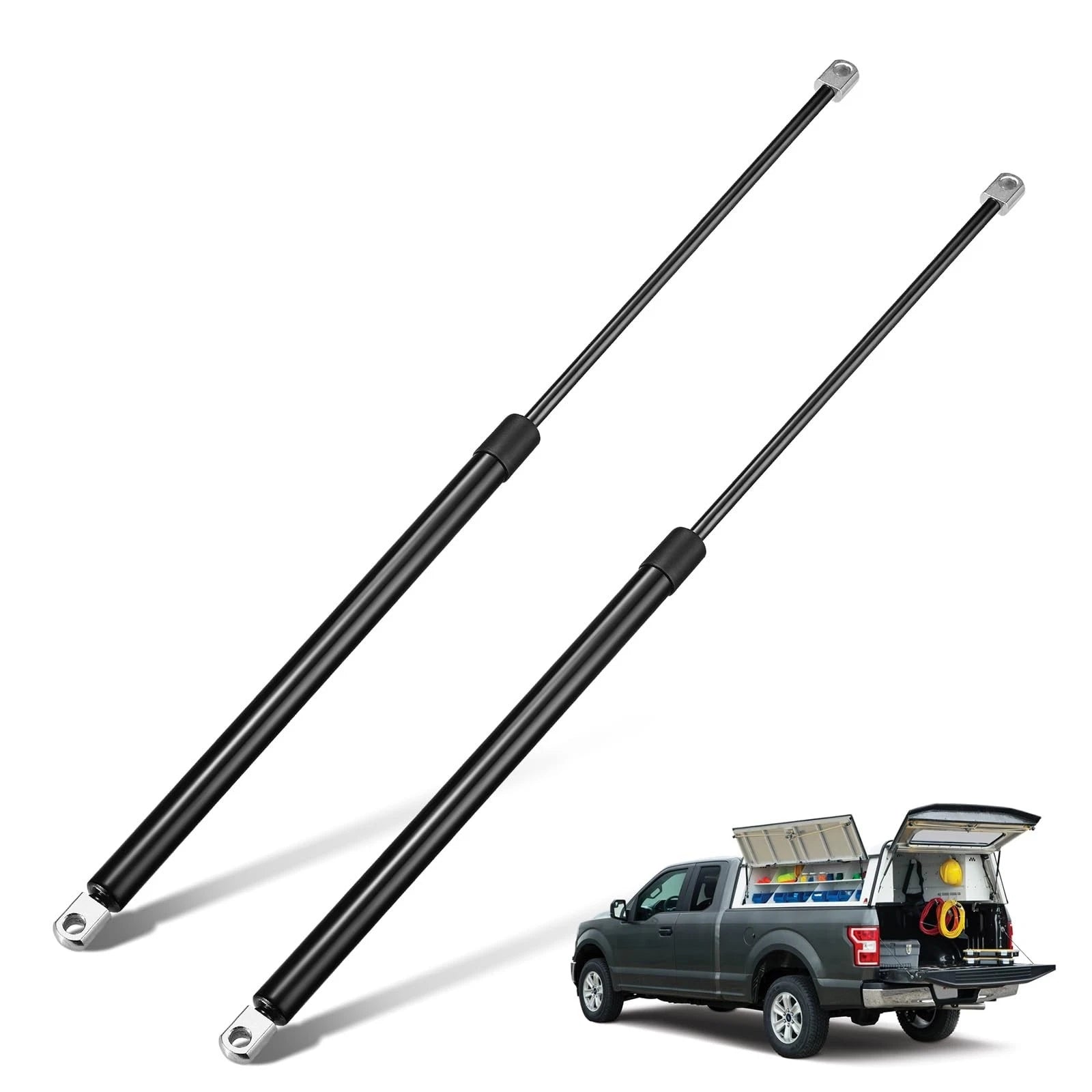2pc 28" 150lbs Gas Shocks for Camper Awning Floor Hatch Trap Door (—)