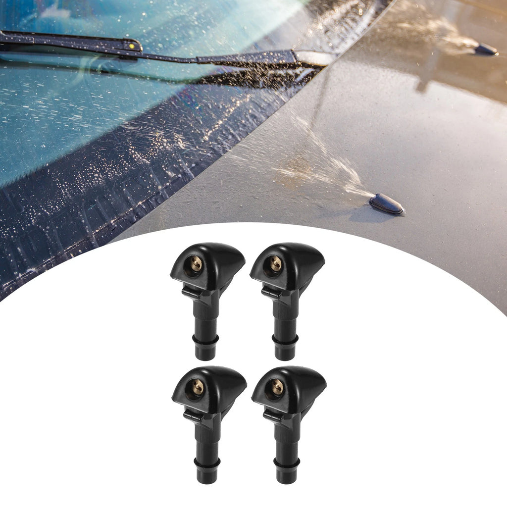 Set of 4 Windshield Wiper Washer Nozzle Spray Jets for Nissan Frontier 