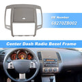 Center Dash Radio Bezel Storage Cubby Vents Frame for Nissan Altima (2005–2006)