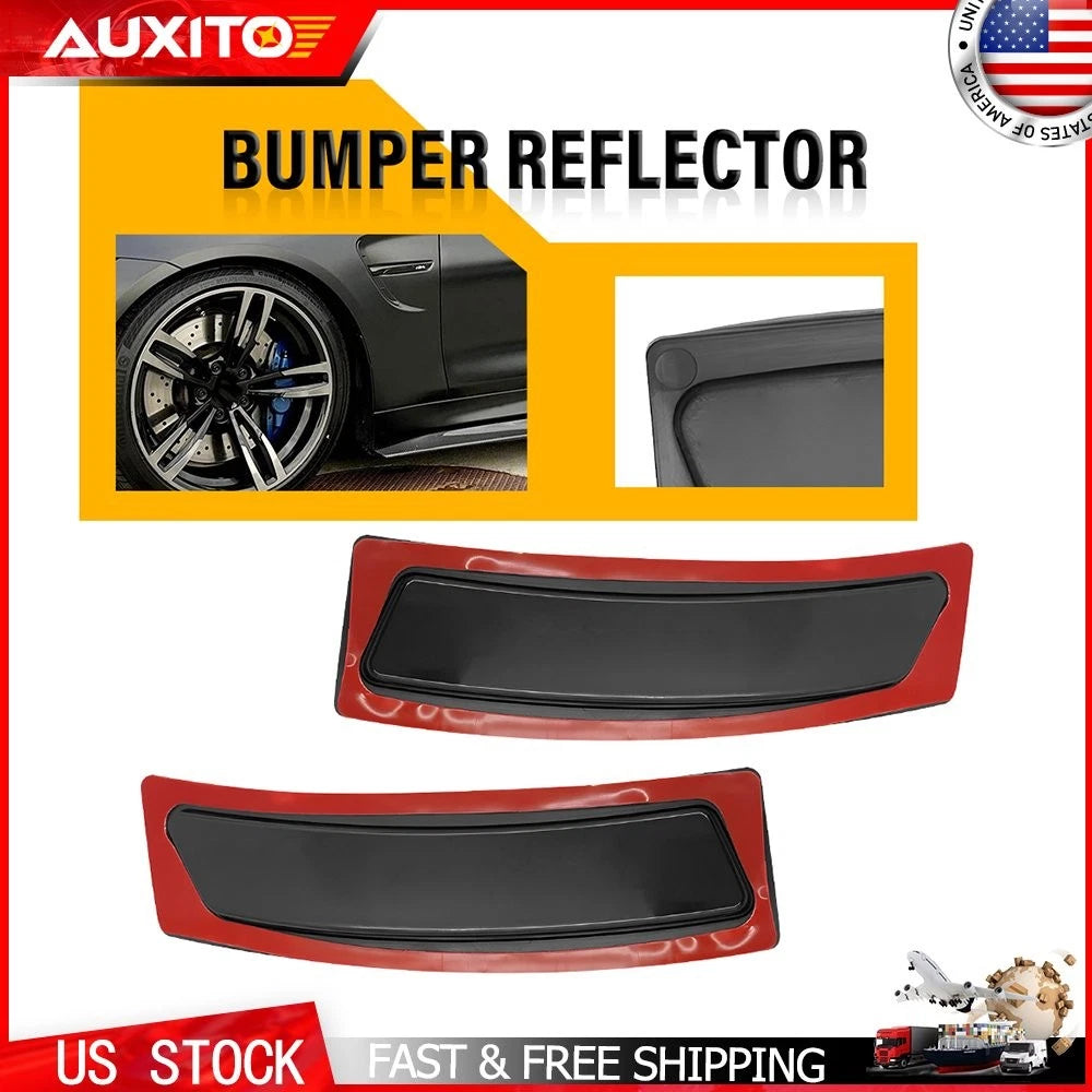 Set of 2 Smoke Lens Front Bumper Side Marker Lights for BMW F36 (2014–2020)