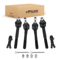 Front Tie Rods Set with Adjusting Sleeve for Chevy GMC C1500 (1988–1999)