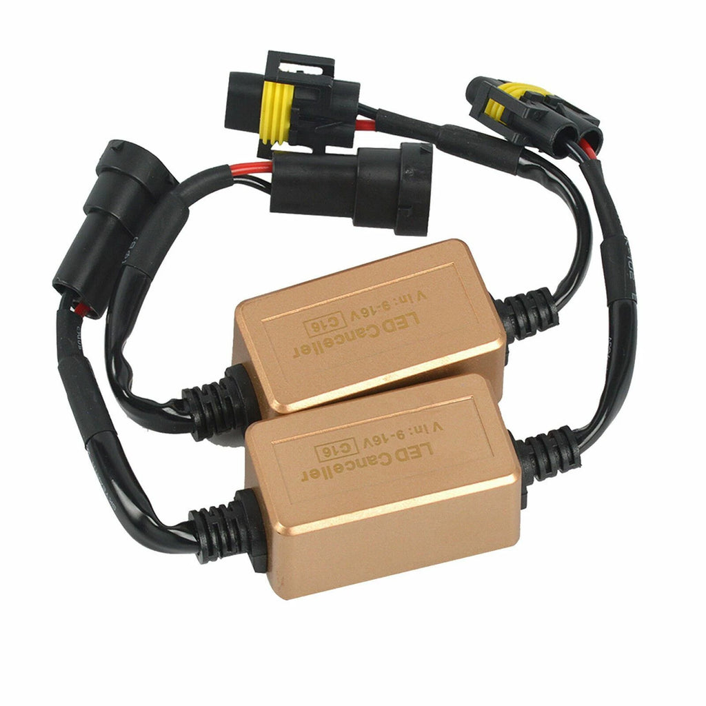 H11 H8 LED Headlight Canbus Anti Flicker Resistor Decoder for (2011-2025)
