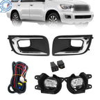 Set of 2 LED Fog Lights for Toyota Sequoia (2018–2022)