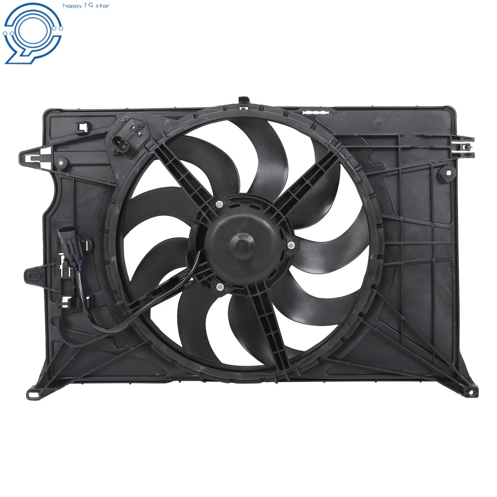 Radiator Cooling Fan Assembly for Jeep Renegade, FIAT 500X (2015–2018)