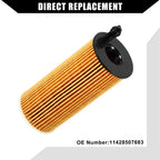 Set of 1 Engine Oil Filter No.11428507683 for BMW 328d (2013–2018)