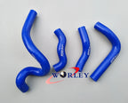 Silicone Radiator Hose for Kawasaki KLX650 1993-1996 BLACK